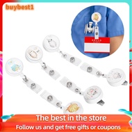 buybest1-my Yosoo123 6pcs Certificate Retractable Buckle Owl Crystal Patch Rotatable Back Clip Easy 