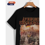 Kaos KLATEN / TSHIRT DISTRO AVENGED SEVENFOLD / AX7 / METAL BAND / T-SHIRT DISTRO / MOTIF / DESIGN /