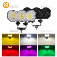 Master Tool ⭐Garansi 1 Tahun⭐ Lampu Tembak LED Laser Full Alumunium Premium Foglamp SQL 3 Mata 2 War