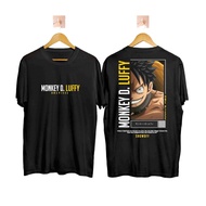 HITAM LOKAL Black Luffy T-shirt / Local Brand Clothes / Local Brand Clothes / Others / Adult Men's T