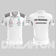 mercedes Polo Shirt Size xs -3xl