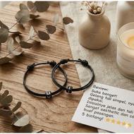 [ A09 ] AZ Initial Letter Bracelet Korean Bracelet/ Men's/ Women's/