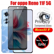 Full Screen Glass Film For OPPO Protector PVT Model Reno11F 5G Reno 11F 5G 11 F Privacy