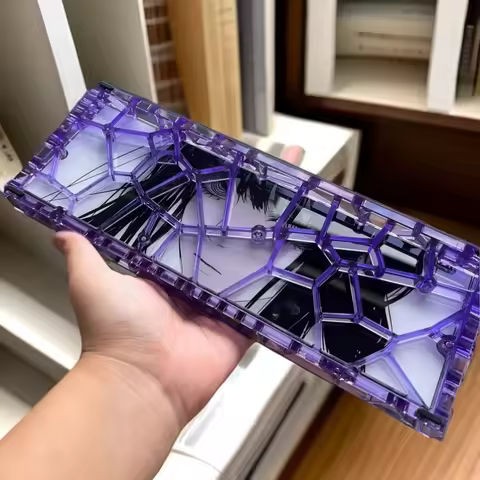 Holy60/GH60 Hollow Keyboard Case Custom Transparent Keyboard Shell Mad60 Win60 GT60 Wooting60 Case P