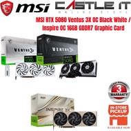 MSI GeForce RTX 5080 Shadow Gaming Trio Inspire Ventus 16GB GDDR7 Triple Fan OC Graphic Card
