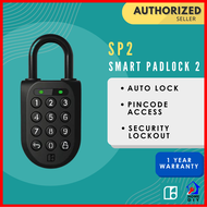 igloohome Smart Padlock 2 (SP2) Heavy Duty Water and Shock proof Salt Humidity Rust and Corrosion Resistant - 1 Year Warranty