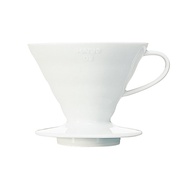 Hario V60 Ceramic Coffee Dripper White 02