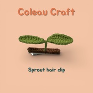 Sprout hair clip (Sold Per Piece)