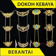 Traditional Dokoh Kebaya Chain Adult 3 Brothers And Sisters Kerongsang Fashion Pin - Group