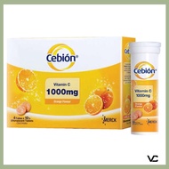 PROMOTION [EXP: 2025] CEBION VITAMIN C EFFERVESCENT 1000MG 10'S