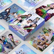 NJZ Laser Photocard Lomo Card 60pcs Card + 64pcs Small Sticker