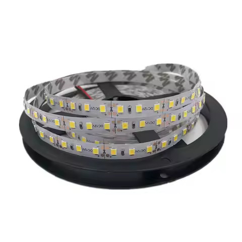 Flexible LED Strip light 5M 2835 SMD DC 12V 60/120/180/240 Leds/m LED Tape Lamp Brighter than SMD 35