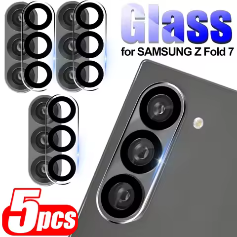 1-5PCS Tempered Glass Lens Films for Samsung Galaxy Z Fold 7 9H Hardness Scratch Resistant Camera Pr