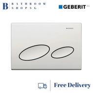 Geberit Kappa20 Actuator Plate White Alpine 115.228.11.1