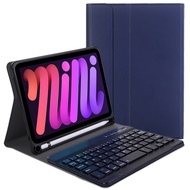 Vỏ Ốp Ipad bàn phím mini 7 8.3 inch 2024 Có Kẹp GIữ bút bàn phím tháo rời có chân đế mỏng vỏ Ốp ipad