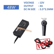 12V 3A 4A Acer XZ270 EK271 ED242 ED320 QR CCTV LED Computer Monitor Charger Power Supply AC Adapter