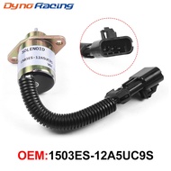 12V Stop Solenoid Valve 1503ES-12A5UC9S 12V for Kubota V1505 R90 R-25-15230-01 251523001