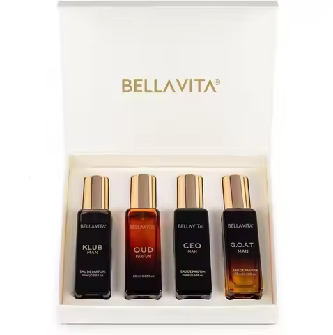 Bella Vita Luxury Elite Men'S Perfume Gift Set | Sigma Male Series | Long-Lasting Eau De Parfum，Holi