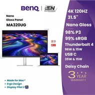 BenQ MA320UG | 32" 4K 120Hz Nano Gloss Monitor | Made for Mac | 96W USB-C | HDMI | Thunderbolt 4