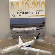 1:400 DragonWings Lufthansa A340-200 StarAlliance 星空聯盟塗裝 飛機模型