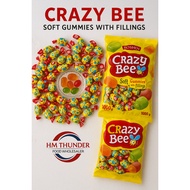 Roshen Crazy Bee Soft Gummies with Fruity Fillings – 1kg ±146pcs