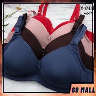 Bra Plus Size BC Cup Non Wired Women Bra Full Cup Baju Dalam Wanita Tiada Besi Bra Wanita Tanpa Dawa