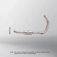 Motorcycle Engine Exhaust muffler system Front Link Pipe For GSX-8S GSX8R GSX 8S GSX8S