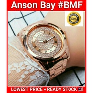 #BMF Anson Bay Geneva steel watch cleo belt ready stok cheap jam tangan murah tawaf baju