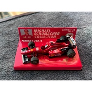 Ferrari F310 Racing Model 1/18 Scale Ferrari F310 F1 Racing Alloy Model, Red Coating, with Shell, Pi