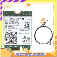 【W】AX201 AX201NGW WiFi Card WiFi 6 3000Mbps Bluetooth 5.1 WiFi Adapter for Win10