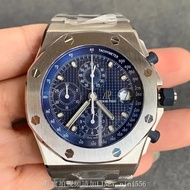 AP_ audemars_ Royal Oak Offshore international series "the 25th anniversary of the" special edition 26237 series three eye timing clock steel belt