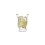 Kinto Cast Double Wall Cocktail Glass 290ML - Clear