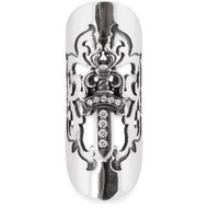 CHROME HEARTS CANNOLI  RING DAGGER PAVE DIAMOND  クロムハーツ　CANNOLI リング ダガー　パヴェダイヤ