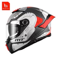 Spanish MT thunder4 sv helmet multi-color inner ink film full-face helmet dot ece multi-certificatio