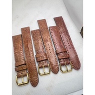 19mm Tan Bird Watch Strap With Buckle