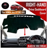 🔥SG SELLER🔥Honda Jazz Fit GK GK3 GK5 GP 2014-2019 Dashboard Mat Right Hand Drive Dash Sun Protection Anti Slip Cover Pad