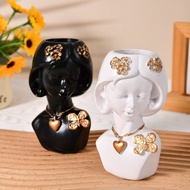 Creative Nordic ins Abstract Character Ornaments Home Accessories Modern Simple Living Room Room Ble