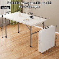 Foldable Banquet Table 6FT Meja Lipat 180cm Heavy Duty Multipurpose Indoor Study Table Catering Dini