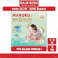 MAKUKU DIAPERS SKIN HEALTH PANTS L26 - KING OF MILK