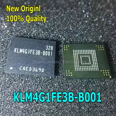 5~20PCS New KLM4G1FE3B-B001 KLM4G1FE3B B001 EMMC 4G BGA-153 Chipset