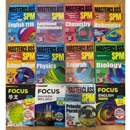 【Preloved SPM Books】 Sasbadi SPM KSSM Masterclass Buku Rujukan Form4/Form5 -Sejarah-Mathematics-Chem