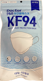 DOCTOR P&B KF94 Health face Mask PNB 10pcs four thickened certified by Ministry of Food and Drug Saf
