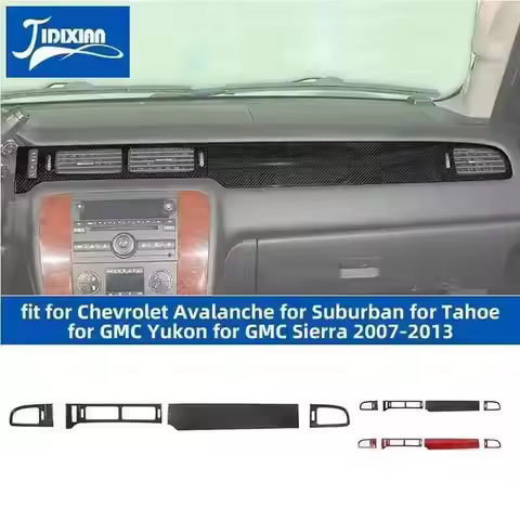 JIDIXIAN fit for Chevrolet Suburban for Tahoe for Avalanche for Yukon for Sierra 2007-2013 Car Cente