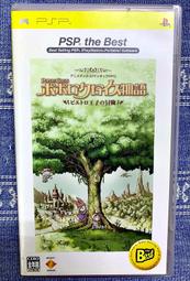 (缺貨中) PSP 波波羅克洛伊斯物語 皮耶特羅王子的冒險 Popolocrois Story 日版 D5