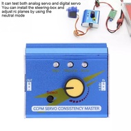 Metal Multi RC Servo Tester CCPM Servo Consistency Master Motor Tester ESC Checker