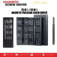 63 in 1 Precision Screwdriver Set Gadget Screw Driver Set Dismountable Magnetic Screw Driver Hex Phi
