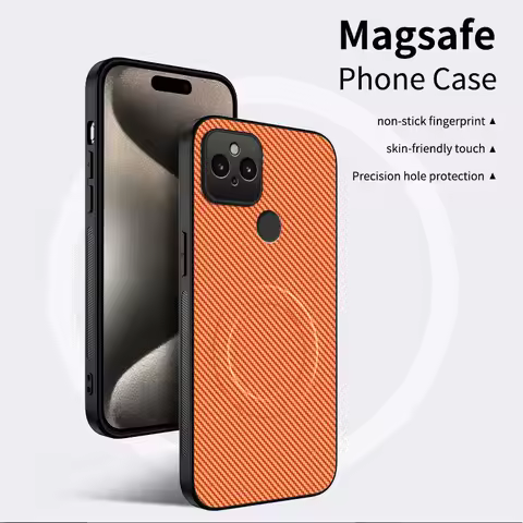 Magnetic Phone Case For Google Pixel 5 5A Pixel 4A 4G 5G 4 XL For Magsafe Wireless Charging Protecti