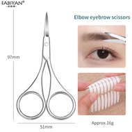 Nose Hair Scissor Lightweight Stainless Steel Pointed Round Head Trimmer Eyebrow Beard Trimmer Nose