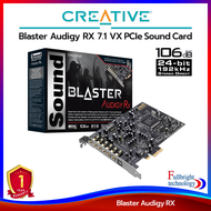 การ์ดเสียง Creative Sound Blaster Audigy RX 7.1 PCIe Sound Card with SBX Pro Studio การ์ดเสียงคุณภาพ