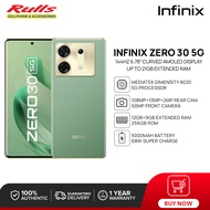 Infinix Zero 30 5G Smartphone | 12+9GB Extended RAM+256GB ROM | Dimensity 8020 Processor | 108MP OIS